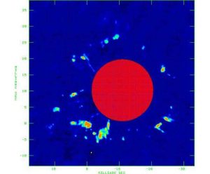 VLBA image of the star TX Cam