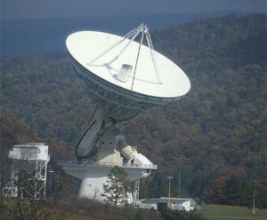 140-Foot Radio Telescope.