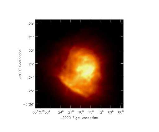 orion nebula telescope view