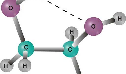 Ethylene Glycol Molecule.