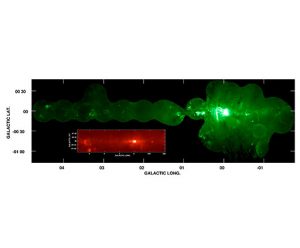 VLA and GBT image of Galactic Center