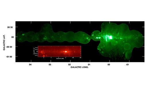 VLA and GBT image of Galactic Center