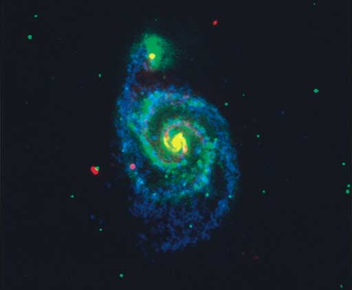 Radio/Optical Composite Image of M51