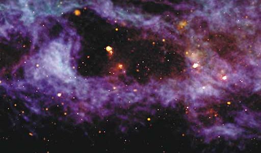 Cosmic Bubble Image Wins NRAO Contest