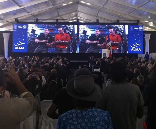 ISS Astronauts Send Greetings to Inauguration Crowd.