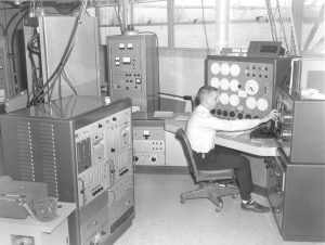 Control Room of 85-foot Tatel telescope