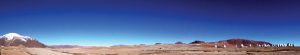 ALMA antennas on Chajnantor plateau