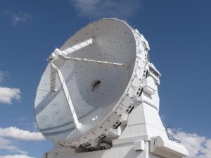 7-meter ALMA antenna