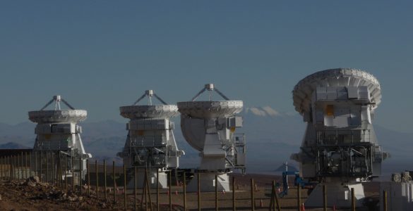 7-meter ALMA antennas