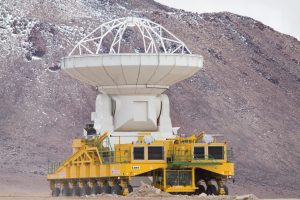 ALMA antenna and Transporter