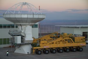 ALMA antenna and Transporter