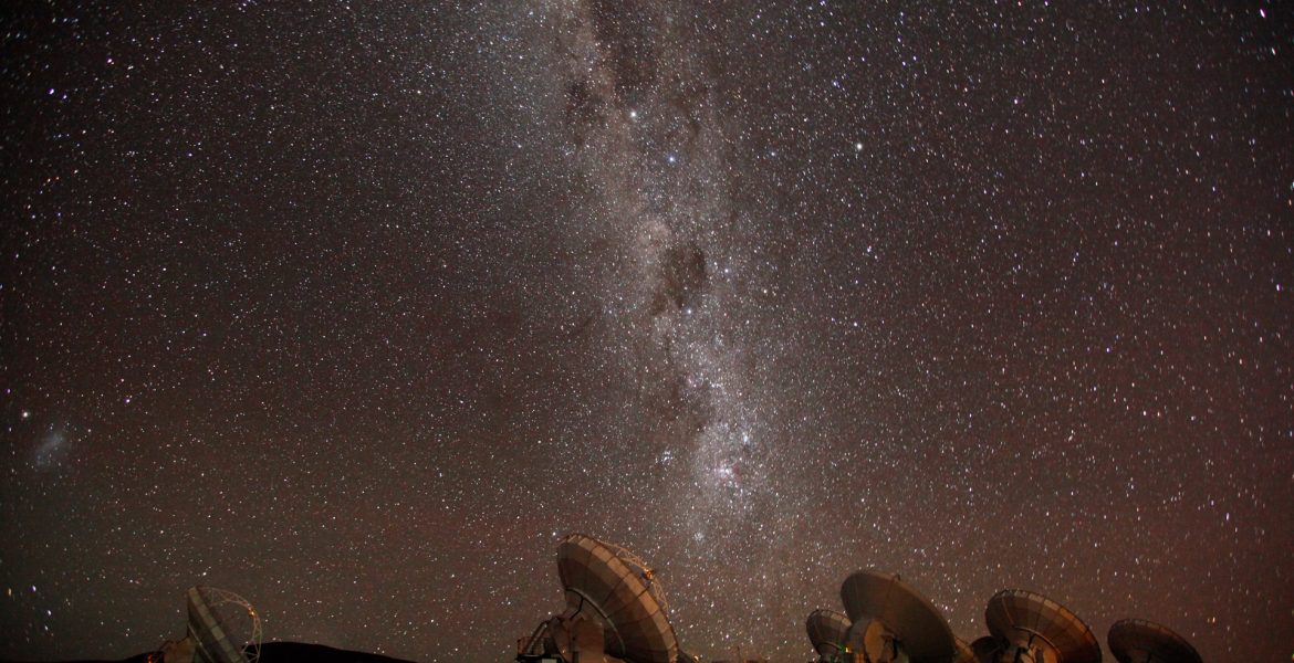 Milky Way Over ALMA