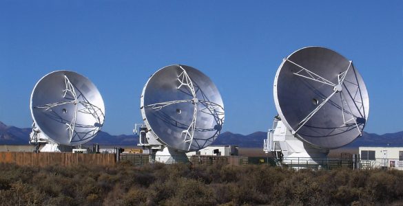 Prototype ALMA antennas