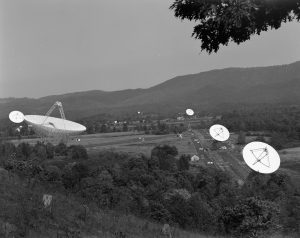 Green Bank site in 1971