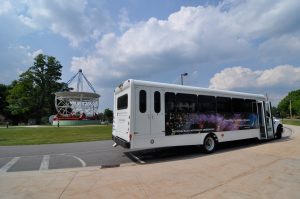 Green Bank site tour bus