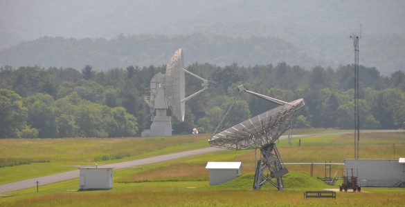20-meter and 40-foot telescopes