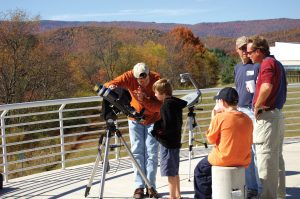 Solar telescope at Green Bank Science Center