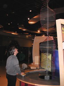 Exhibit at the Green Bank Science Center