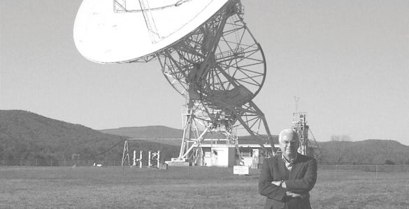 Frank Drake and the Tatel 85-foot telescope