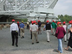 Teachers visiting the GBT