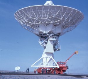 VLA antenna and transporter
