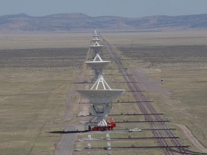 VLA antennas and transporter