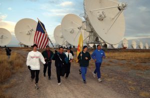 9-11 Flag Run at the VLA