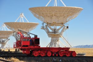 VLA antennas and Transporter