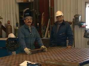 Welders at the VLA