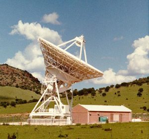 VLBA station in Fort Davis, Texas