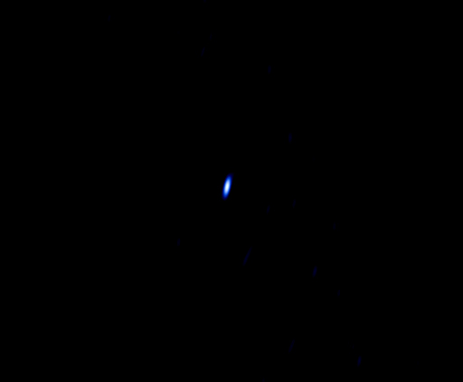VLBA's image of Voyager 1
