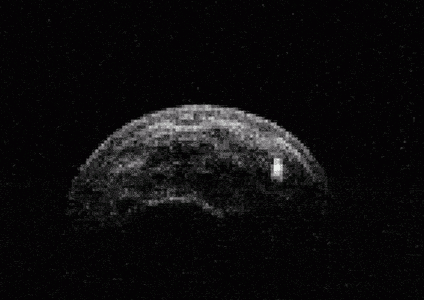 Animation of asteroid 2004 BL86