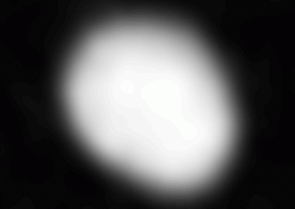 Animation of the asteroid Juno as imaged by ALMA