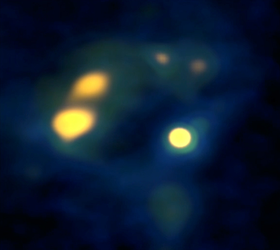 Molecular gas in Antennae Galaxies