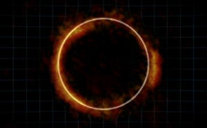 Artist's impression of Einstein Ring