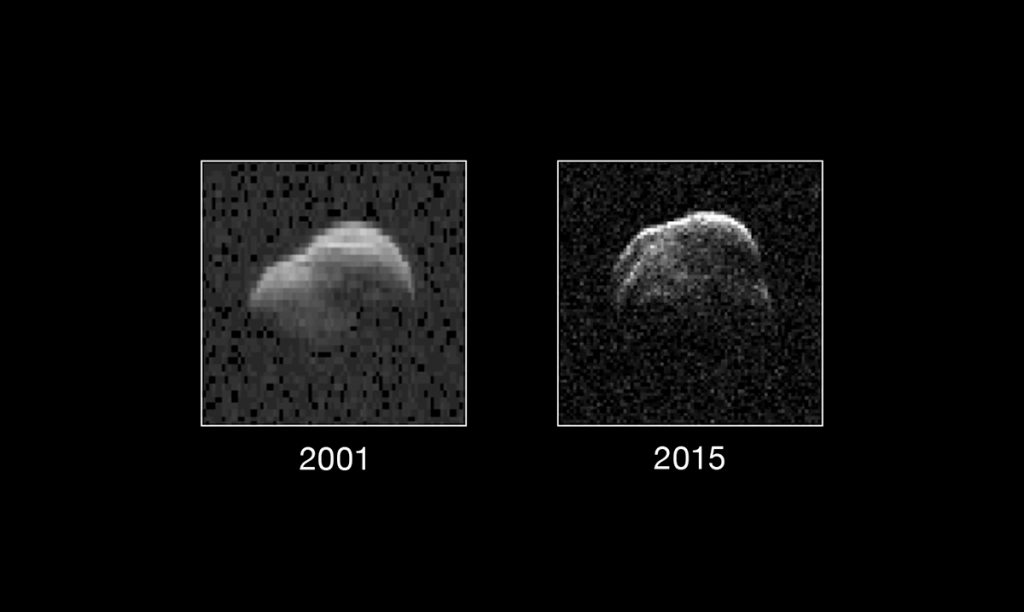 Radar images of asteroid 1998 WT24