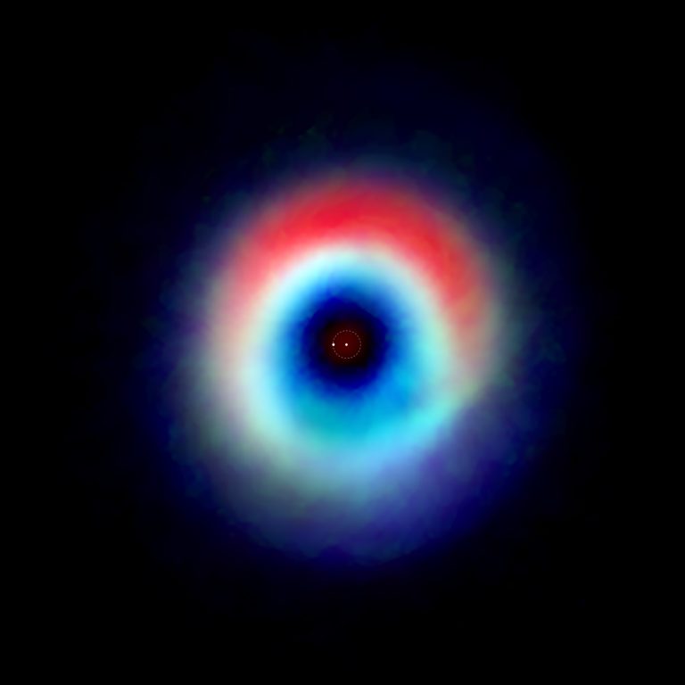 A composite image of the HD 142527