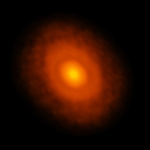 ALMA image of V883 Orionis