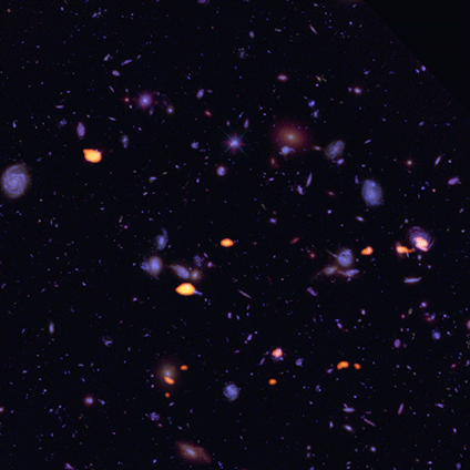 ALMA image of the Hubble Ultra Deep Field