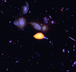 ALMA image of the Hubble Ultra Deep Field