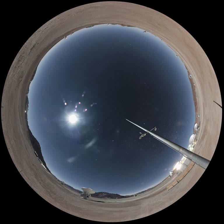 Fisheye view of ALMA