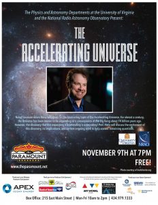 Poster for The Accelerating Universe talks