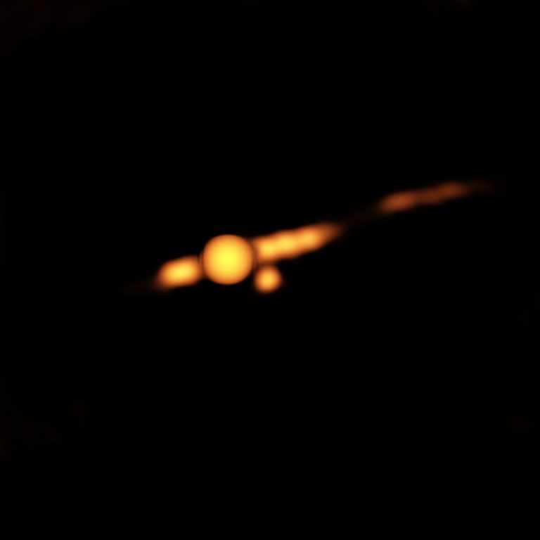 2015 radio image of Cygnus A.