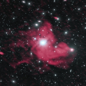 Radio-emitting mini-halo in Perseus Cluster