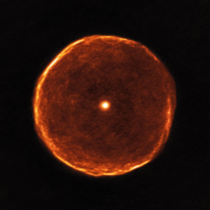 ALMA image of U Antliae shell