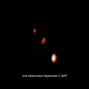 VLA image of GW170817