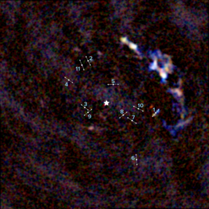 The 11 bipolar outflows near Sag A*