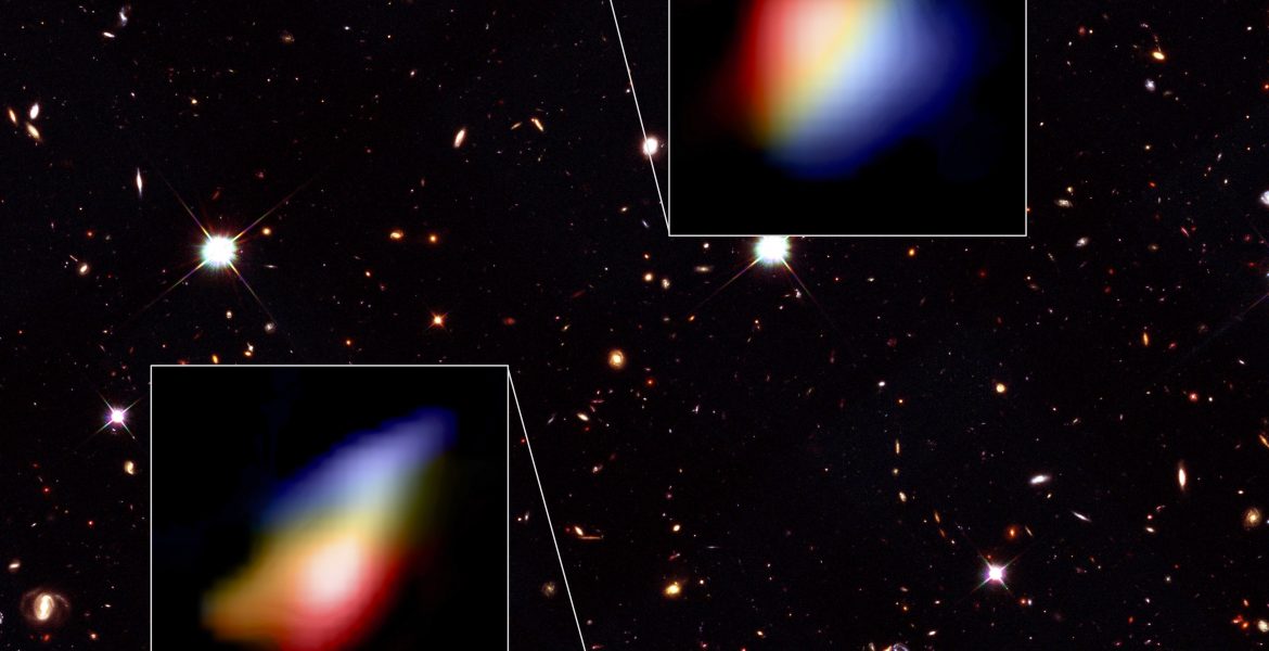 Astronomers Detect Whirlpool Movement in Early Galaxies