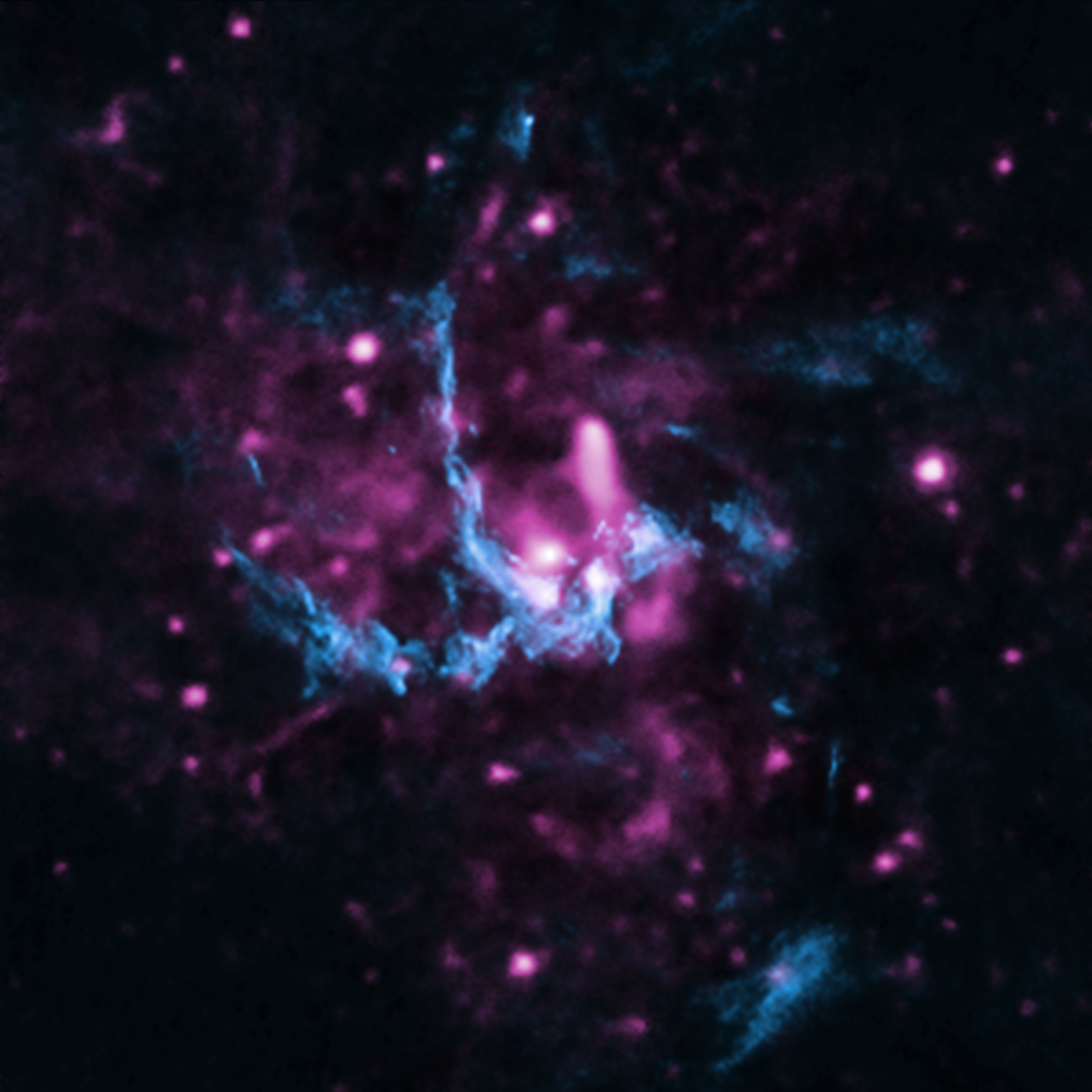 center of milky way galaxy black hole