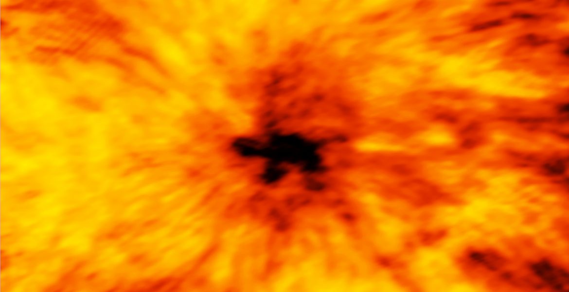 ALMA image of sunspot